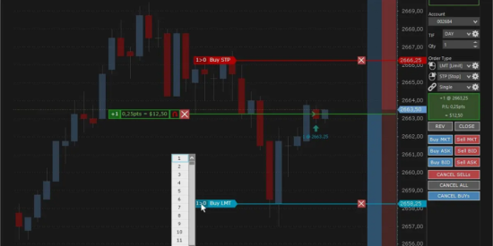 Overcharts - DOM and Chart Trading