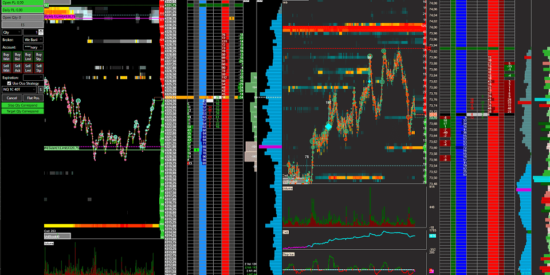 VolBook - Book Liquidity Chart